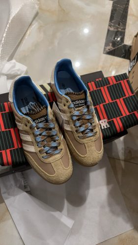 아디다스 x 웨일스 보너 삼바 서플라이어 컬러 원더 화이트 IH3261 photo review