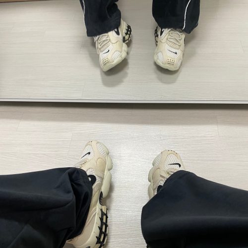 【🎁한정판】나이키 x 스투시 에어 줌 스피리돈 케이지 베이지 CQ5486-200 photo review