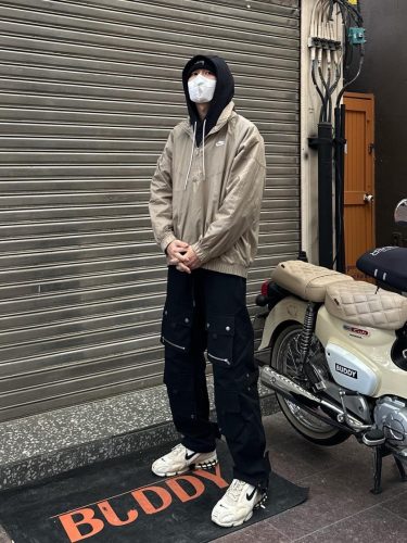 【🎁한정판】나이키 x 스투시 에어 줌 스피리돈 케이지 베이지 CQ5486-200 photo review